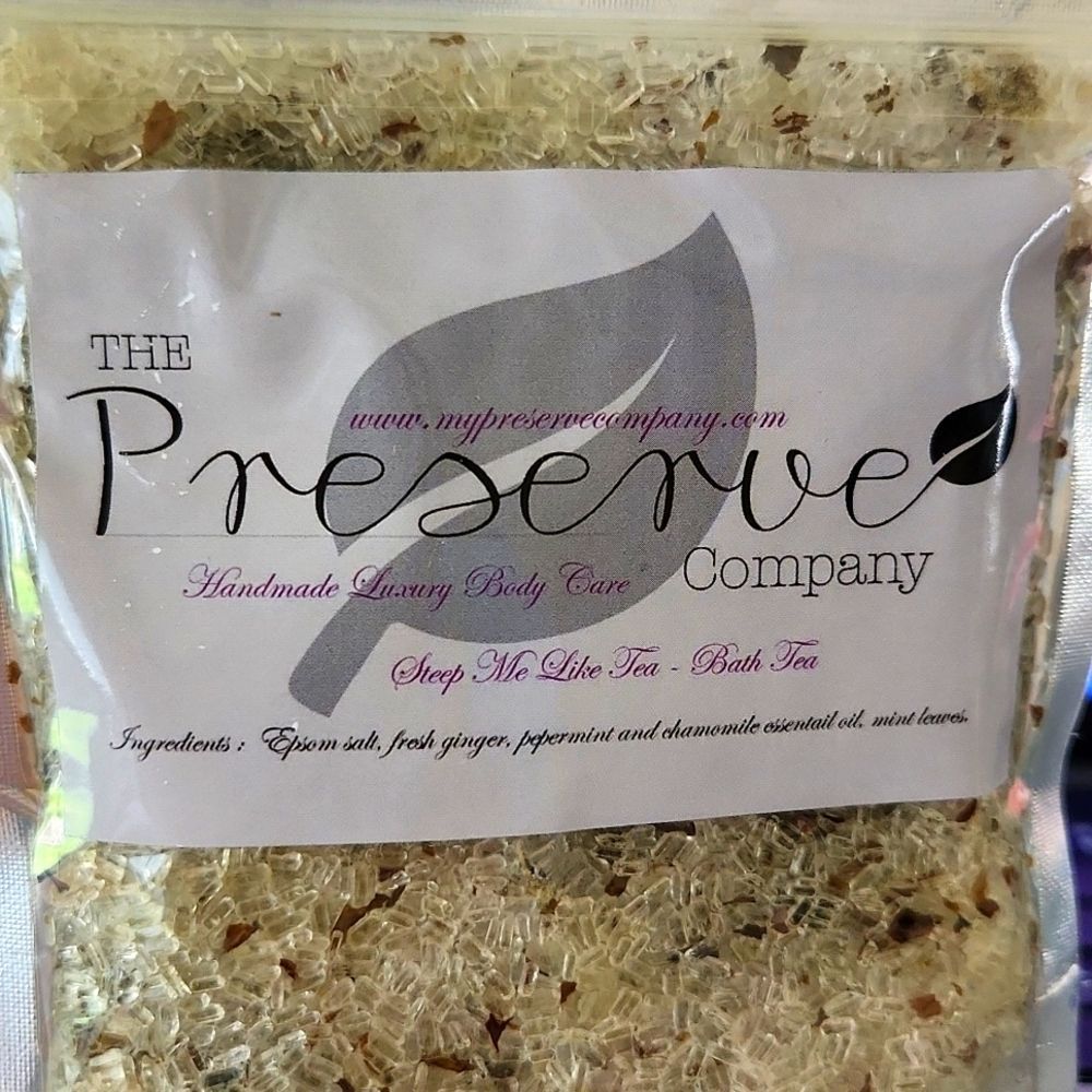 🛍️5/$20🛍️ Steep Me Like Tea Bath Soak Peppermint Chamomile Ginger